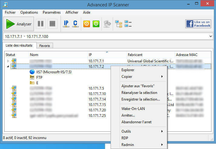 advance ip scanner for android